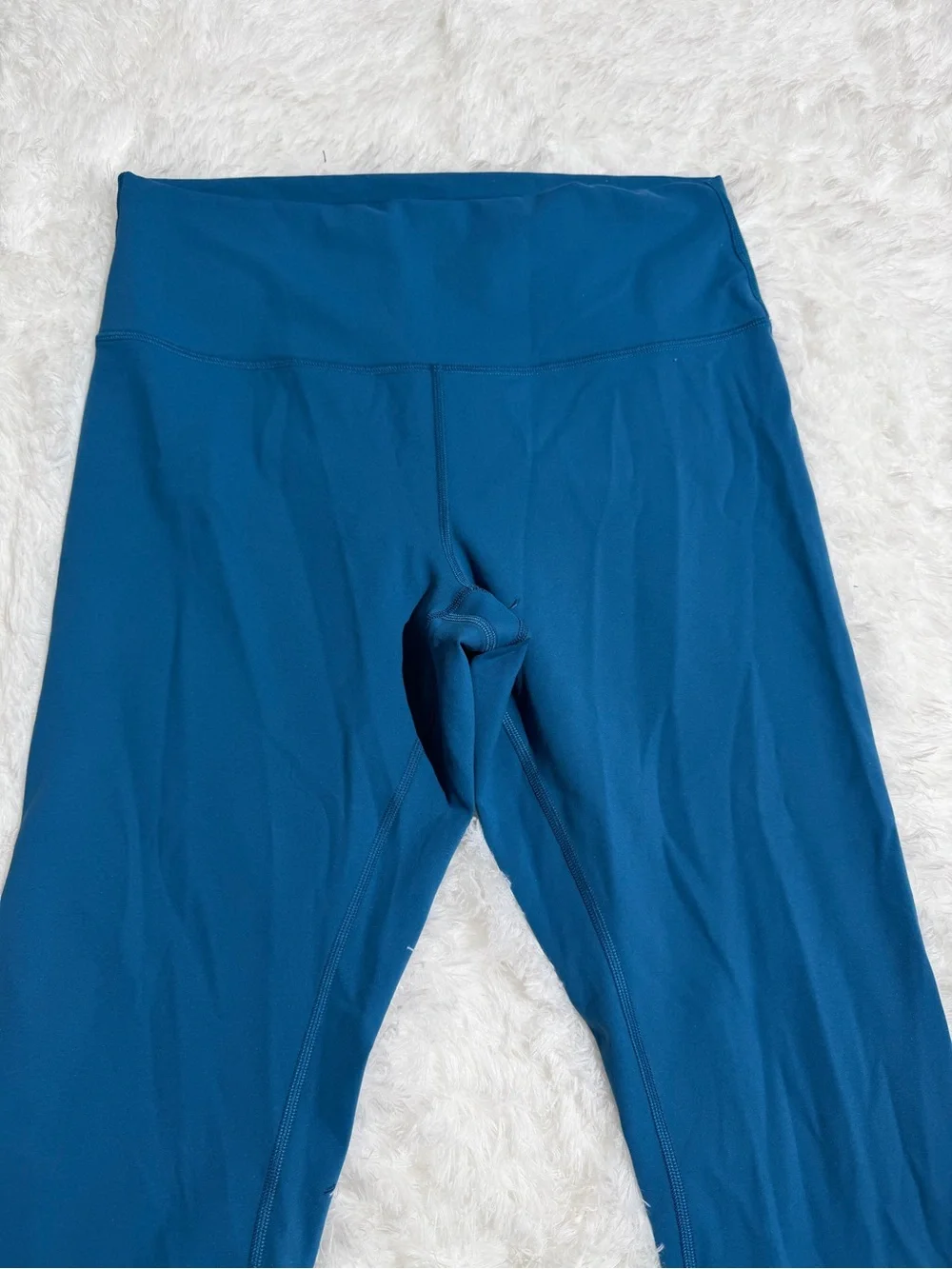 lululemon athletica Size 12 Align Teal Blue Leggings pants workout Pilates yoga